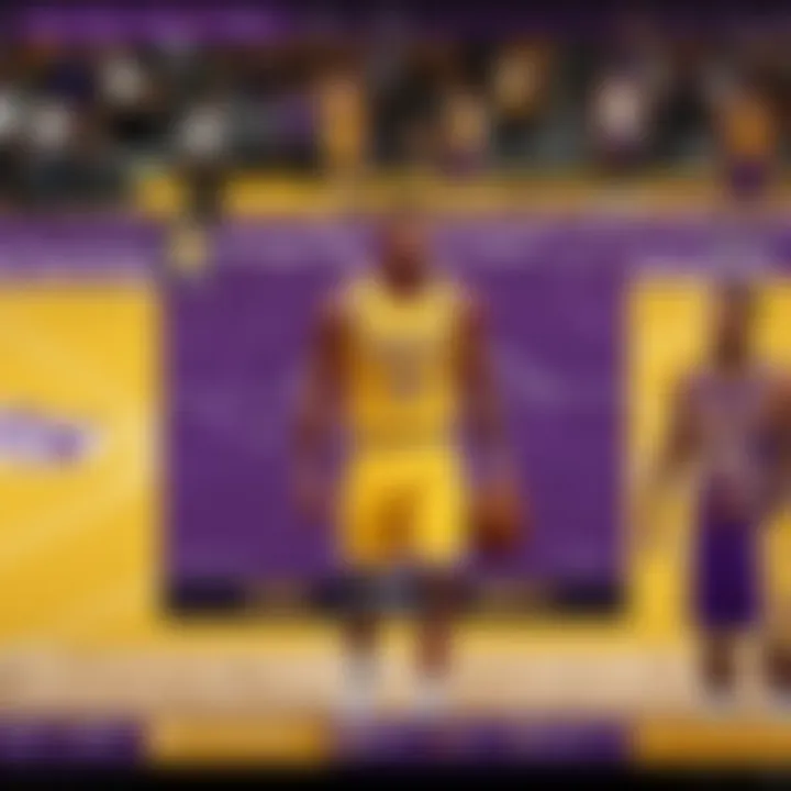 Los Angeles Lakers logo representing the franchise's legacy