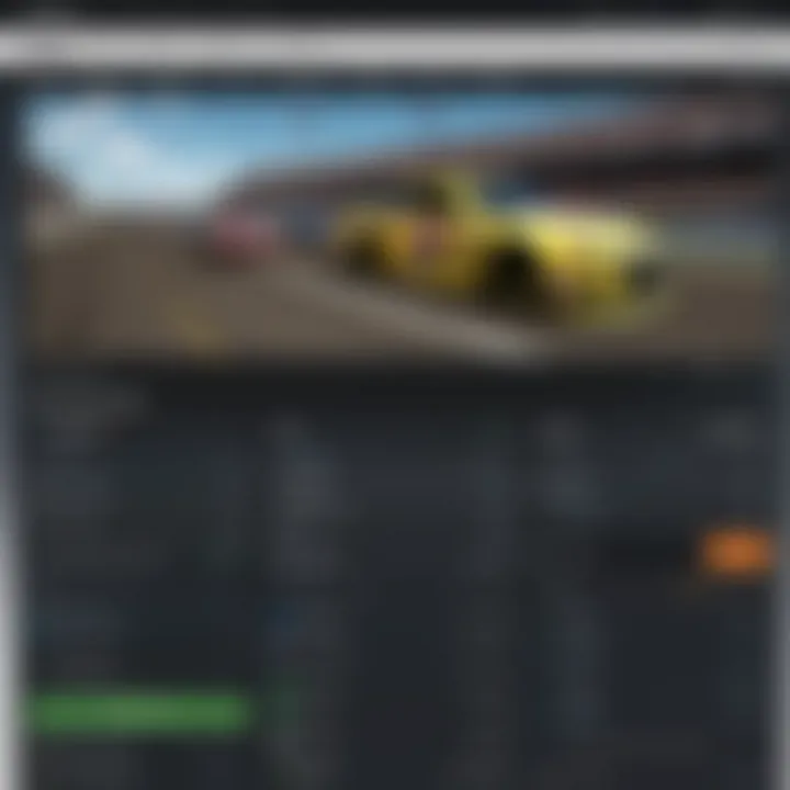 Analyzing NASCAR betting odds on a digital device