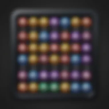 Smartphone showing Blackout Bingo app icon