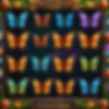 Butterfly Slot Machine Scatter Symbol