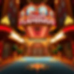 Luxurious lobby of Caesars Flamingo Hotel showcasing classical design