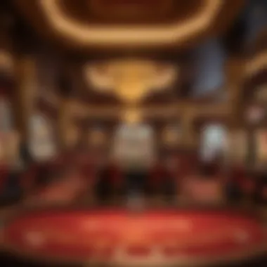 Glamorous casino scene showcasing Betrivers bonuses