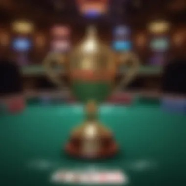 Celebrated Poker Champion's Trophy