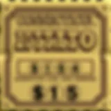 Historic lottery ticket from Connecticut