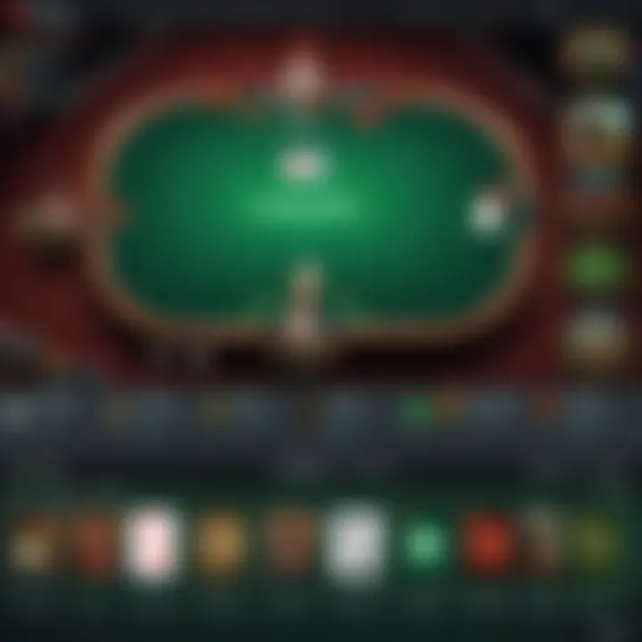 Customized Poker Table Theme