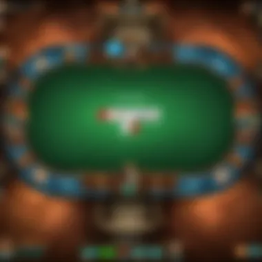 Dynamic Poker Tournament Scene