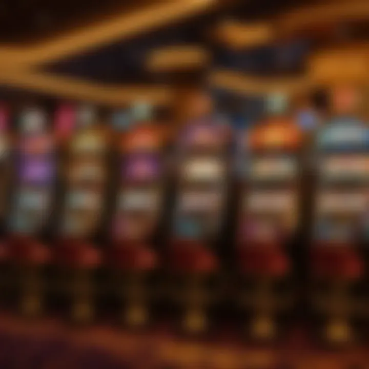 State-of-the-art slot machines at Empire Casino