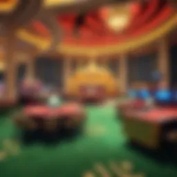 Luxurious gaming environment at Encore Boston