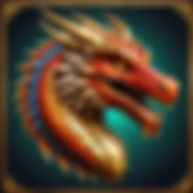 Enigmatic Dragon Symbol of Little Dragons Slot Machine