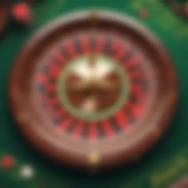 Sophisticated European Roulette Table