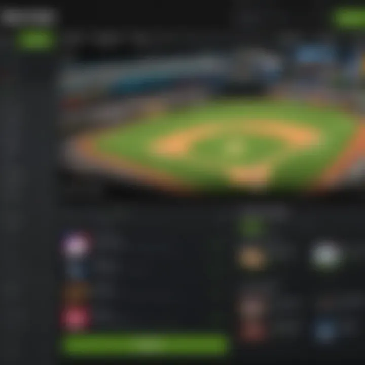 Creative depiction of sports betting evolution with MLB Network DraftKings promo code