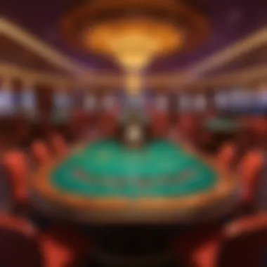 Exclusive High Stakes Table in a Cruise Ship Casino