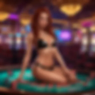 Exotic Vegas Dancer Captivating Audience