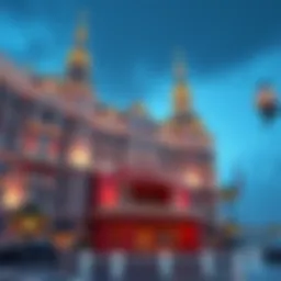 Exterior view of Live Casino Hotel showcasing its architectural design