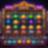 Sophisticated slot machine with vibrant colors