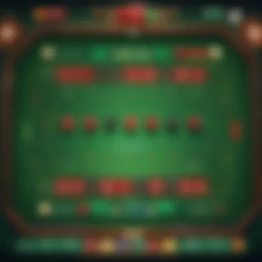 Player enjoying an online craps session