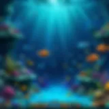 An engaging online fish table game interface showcasing vibrant underwater graphics.