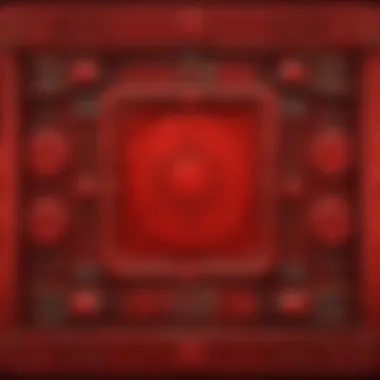 Intricate mechanics of red screen slots