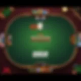 Texas Poker gameplay scene