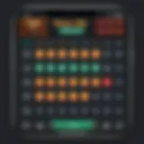 Elegant app interface for tip calculations