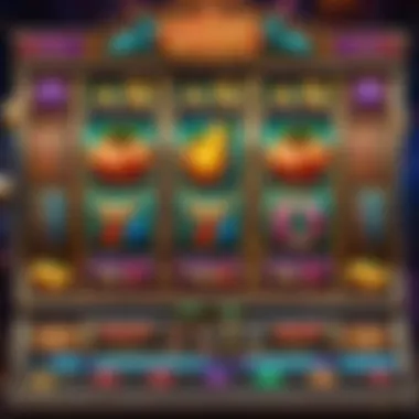 Classic Slot Machine Experience Classic slot machine with vibrant symbols
