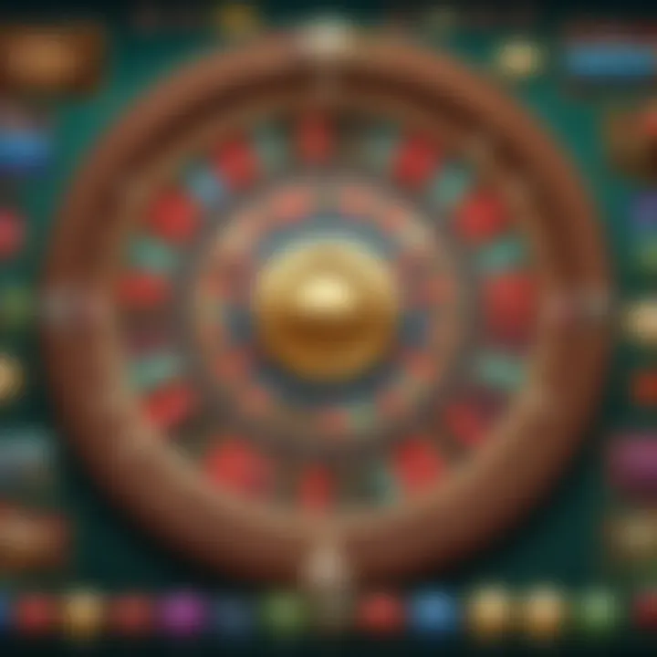 A screenshot of an immersive online casino gaming interface