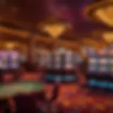 Overview of a bustling Illinois casino environment