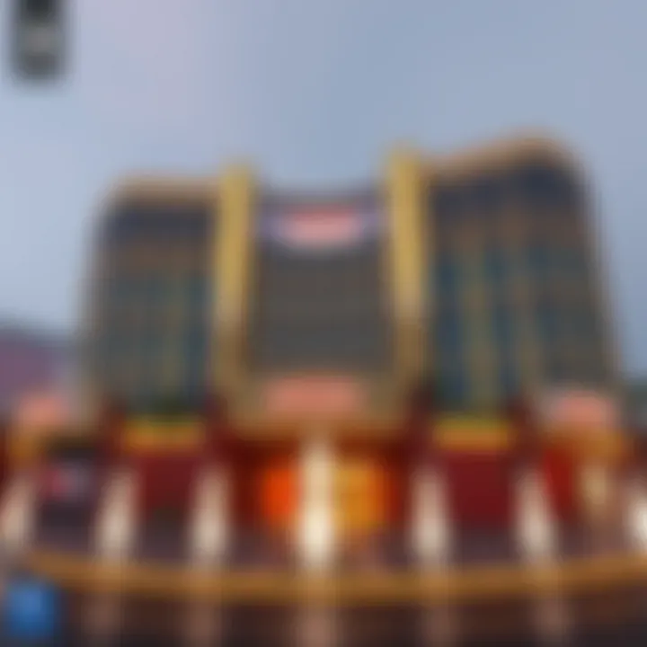 An innovative entertainment venue within the New MGM Las Vegas, highlighting vibrant performances