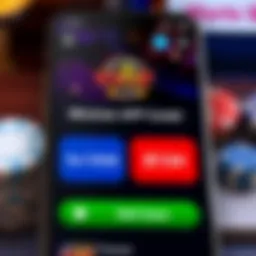 Showcasing the World Series of Poker promo code app interface