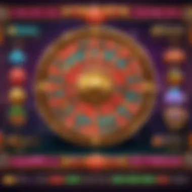 Elegant online gambling platform showcasing cutting-edge technology