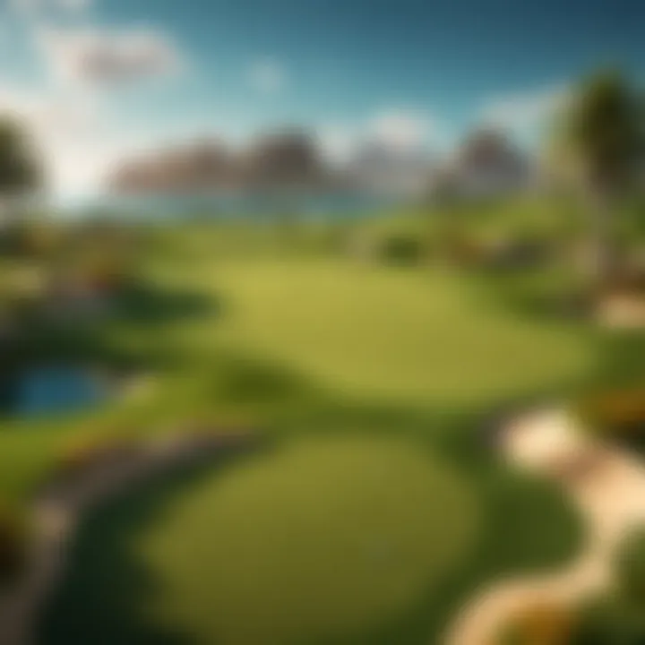 Virtual Golf Tournament Visualization