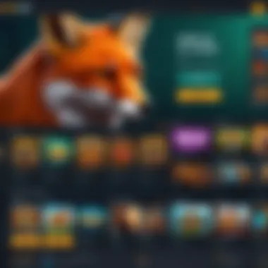 Dynamic interface of the Fox Bet platform showcasing promotional offers