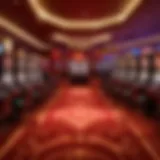 Elegant and Luxurious Casino Interior