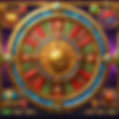 Gilded Spinning Reels of Fortune Golden Slot Machine Spinning Reels