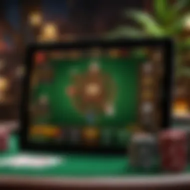 Interactive Poker Game Interface