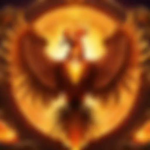 A vibrant representation of the phoenix symbolizing rebirth and fortune in gaming.