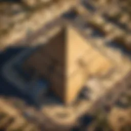 Luxor Las Vegas Strip - Aerial View of Pyramid