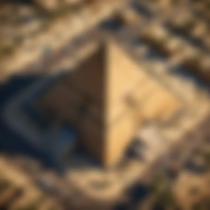 Luxor Las Vegas Strip - Aerial View of Pyramid