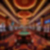 Luxurious casino interior at Maryland Live