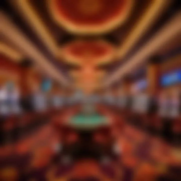 Luxurious casino interior at Maryland Live