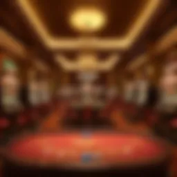 Luxurious Casino Interior at Zuri