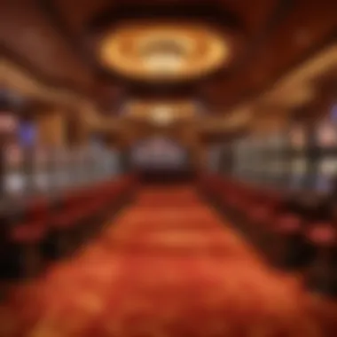 Elegant interior of Ameristar East Chicago Casino