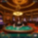 Luxurious Poker Room at Mohegan Sun