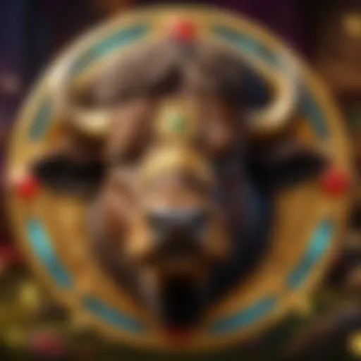 Majestic Buffalo Symbol in Buffalo Gold Slot Machine Jackpot