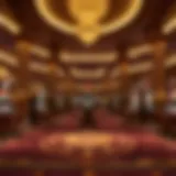 Opulent Mirage Casino Lobby