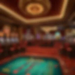 Glamorous Casino Interior