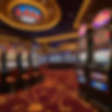 Opulent Casino Interior in Las Vegas