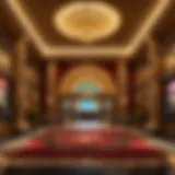 Sophisticated Parx Casino Lobby