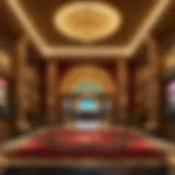 Sophisticated Parx Casino Lobby