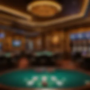 Strategic gameplay in a poker room at Seminole Hard Rock Tampa online casino